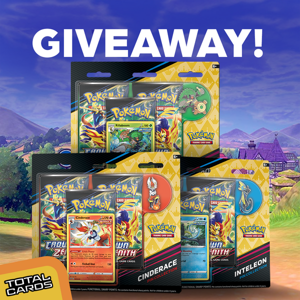 Pokemon - Crown Zenith Pin Collections - Giveaway