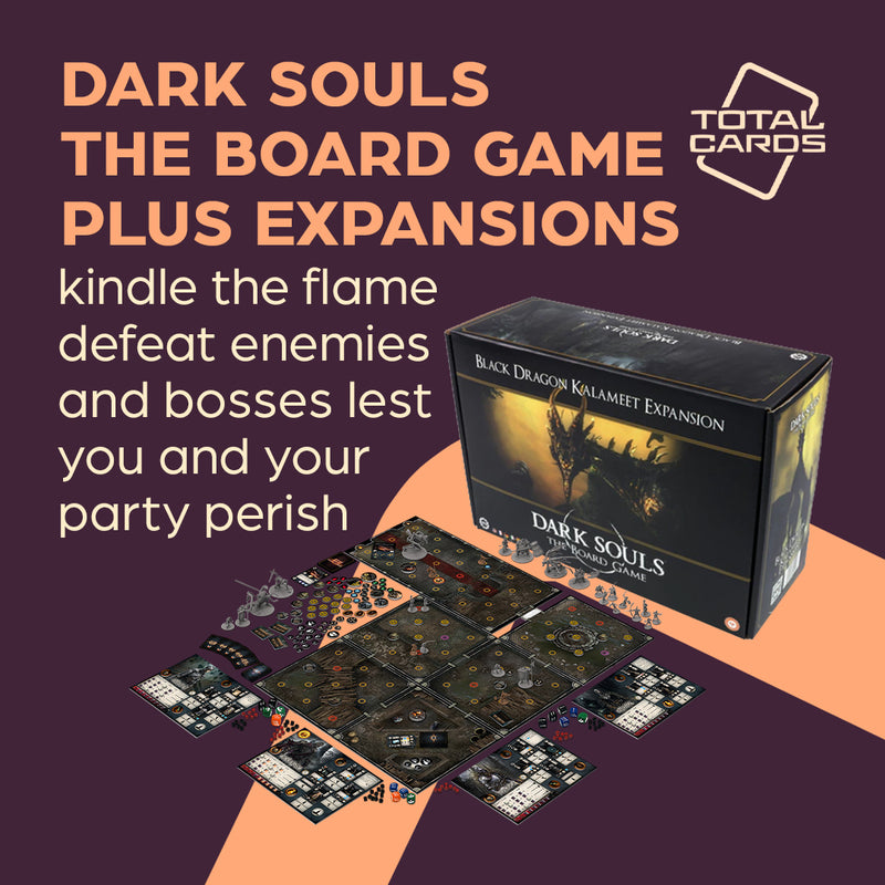 Dark Souls: The Board Game Plus the Expansions are Available Now!