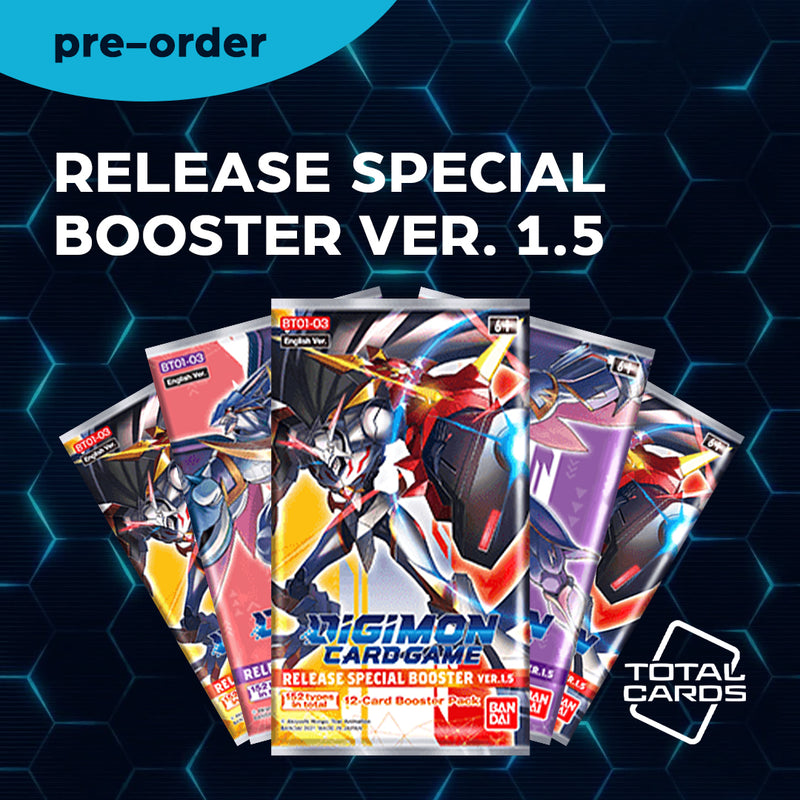 Digimon Release Special Version 1.5 is Available to Pre-Order
