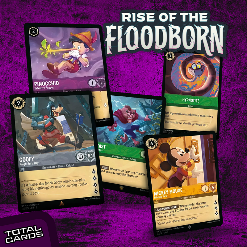 Disney Lorcana Rise of the Floodborn Card List (SPOILERS) Disney Lorcana Rise of the Floodborn Card List (SPOILERS)