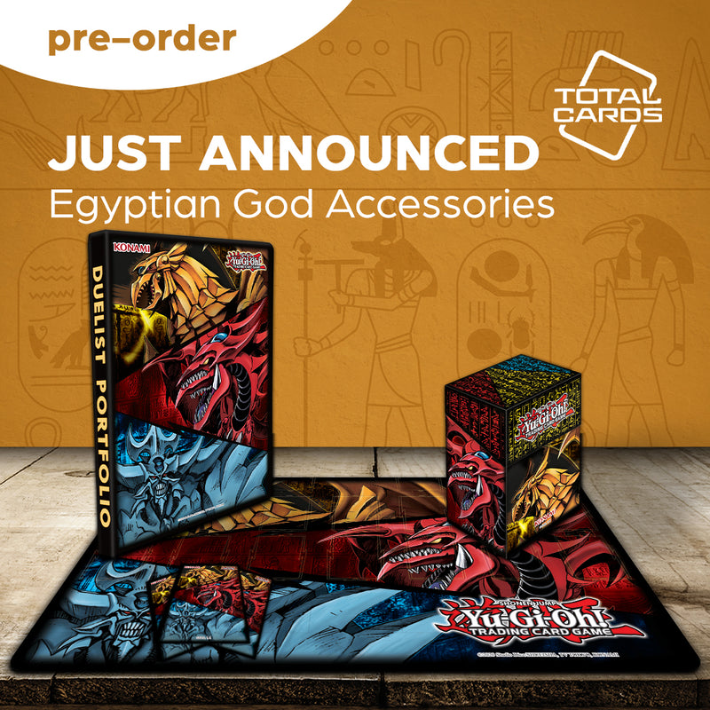 Yu-Gi-Oh! Egyptian God Accessories Announced! Yu-Gi-Oh! Egyptian God Accessories Announced!