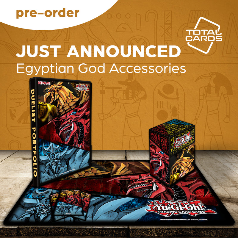 Yu-Gi-Oh! Egyptian God Accessories Announced!