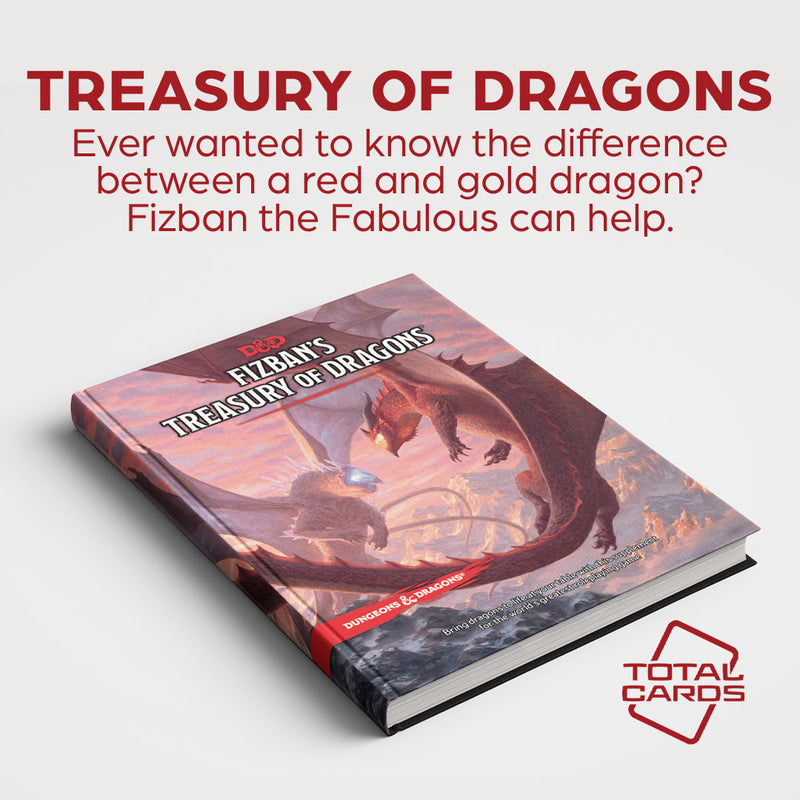 Unlock the power of Dragons with Fizban's Treasury Of Dragons!