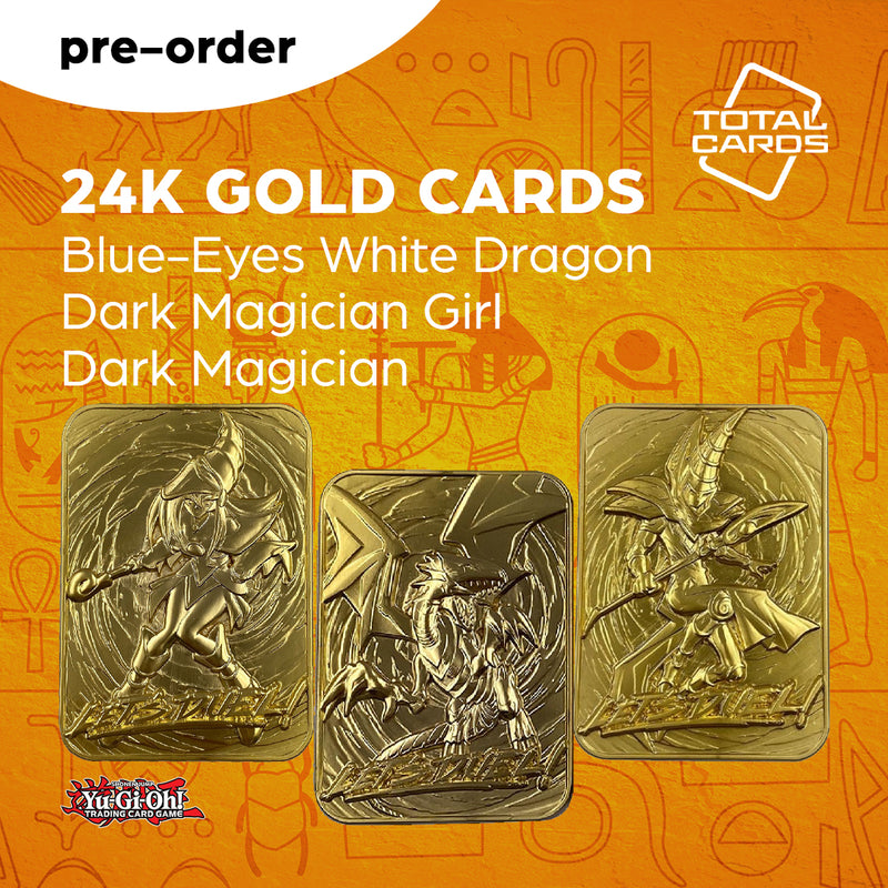 More 24K Gold Yu-Gi-Oh! Cards are Here!