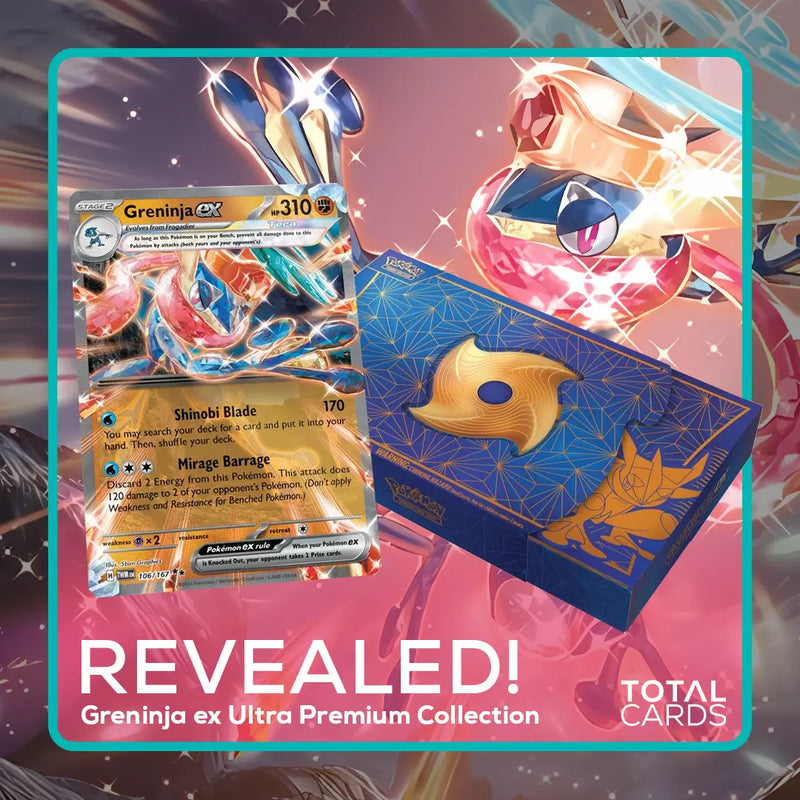 First look at NEW Greninja ex Ultra-Premium Collection releasing in November!!