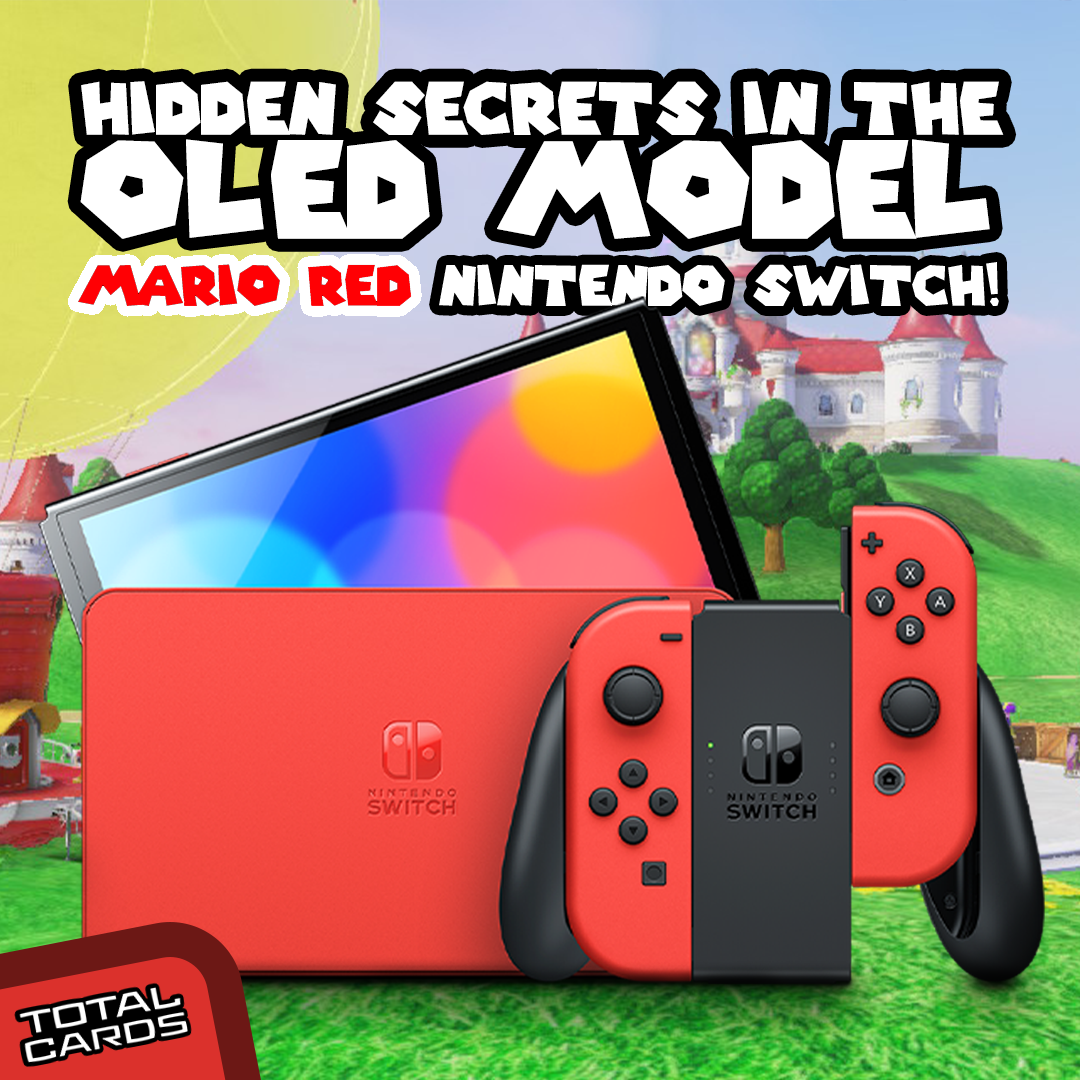 Switch Mod Red HIDDEN SECRETS in the OLED Model Mario Red Nintendo Switch!