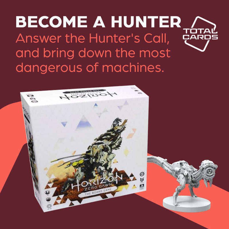 Become the Hunter in Horizon Zero Dawn the Board Game