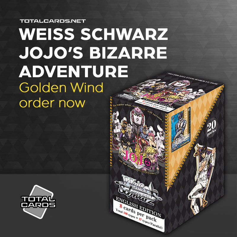 Weiss Schwarz Jojo's Bizarre Adventure Golden Wind is out Next Week!!!
