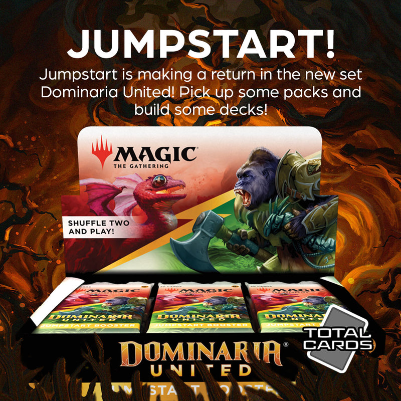 Jumpstart packs return with Dominaria United!