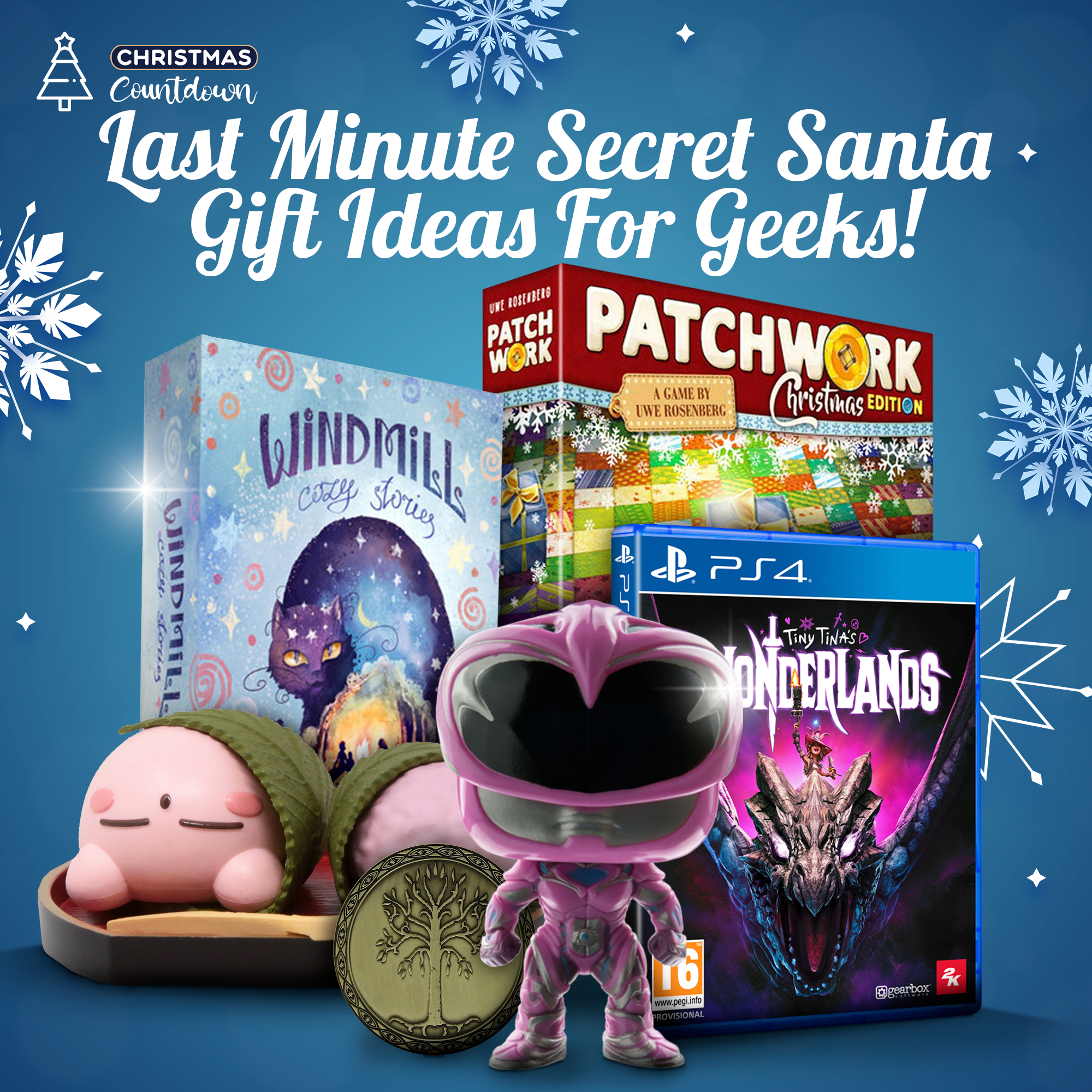 Last Minute Secret Santa Gift Ideas for Geeks (Guaranteed Christmas Arrival!)