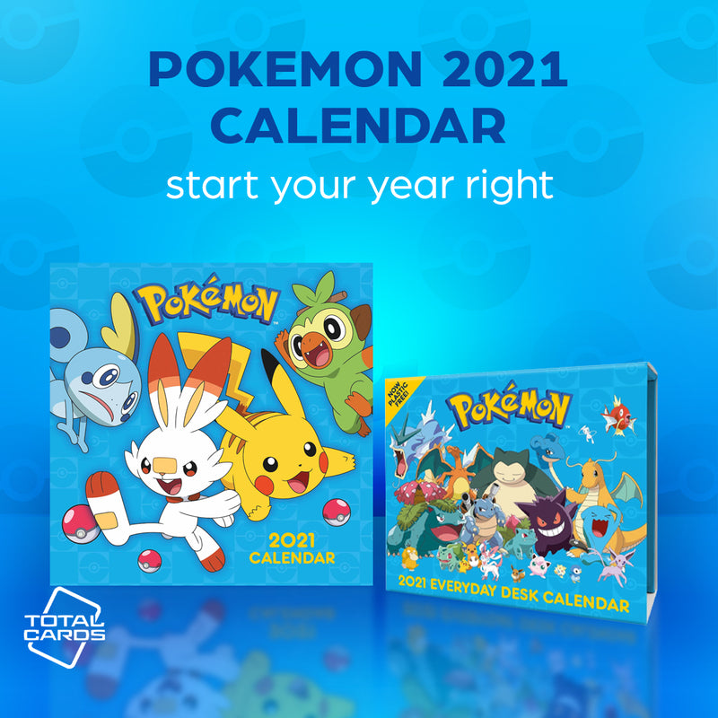 Kick Off 2021 in the Right Way With a Pokemon Calendar