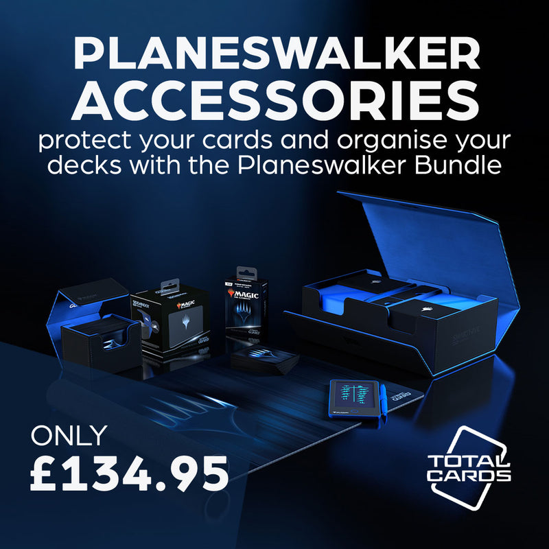 Protect your cards with the Planeswalker Ultimate Accessory Bundle!