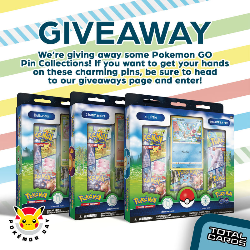 Pokemon GO - Pin Collections Giveaway