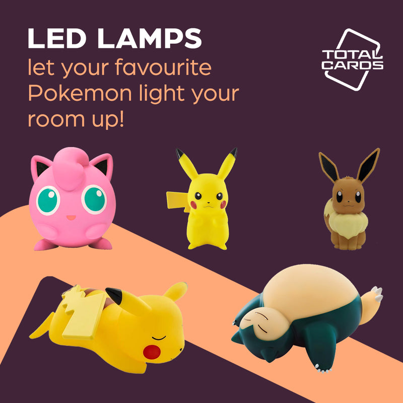 Pokémon 3D LED Lamps are now available