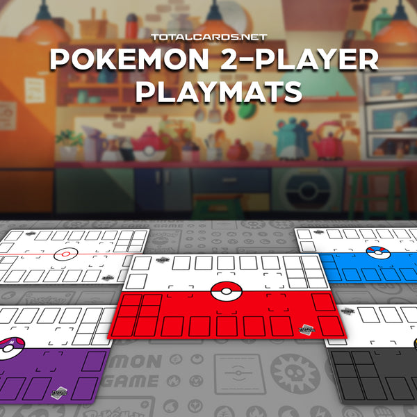 Check out our brand new Pokemon 2-player playmats!