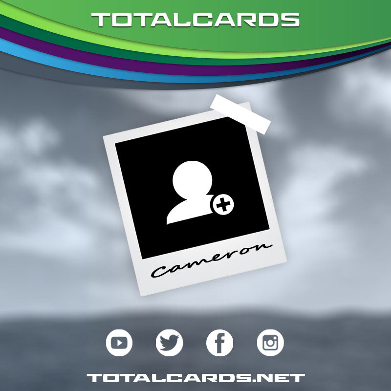 Total Cards would like to Welcome Cameron to the Team!