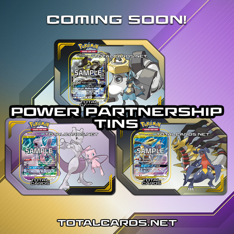 Pokemon Power Partnership Tins Announced!!!