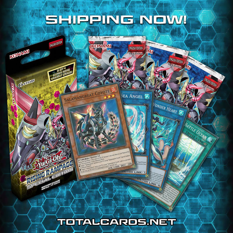 Yu-Gi-Oh! Rising Rampage Booster Display Box – 24 Packs, KON84357