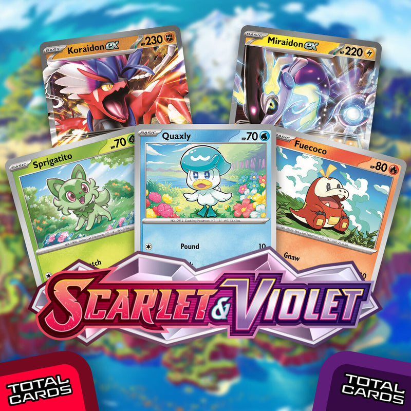 Scarlet & Violet TCG officially announced! Scarlet & Violet TCG officially announced!