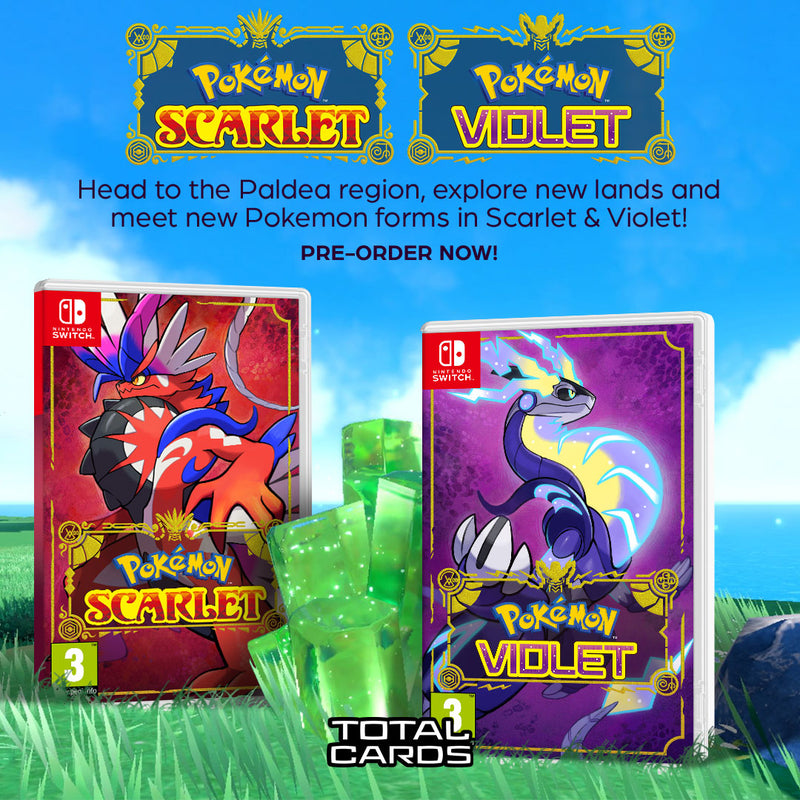 Pre-order Pokemon Violet & Scarlet now!