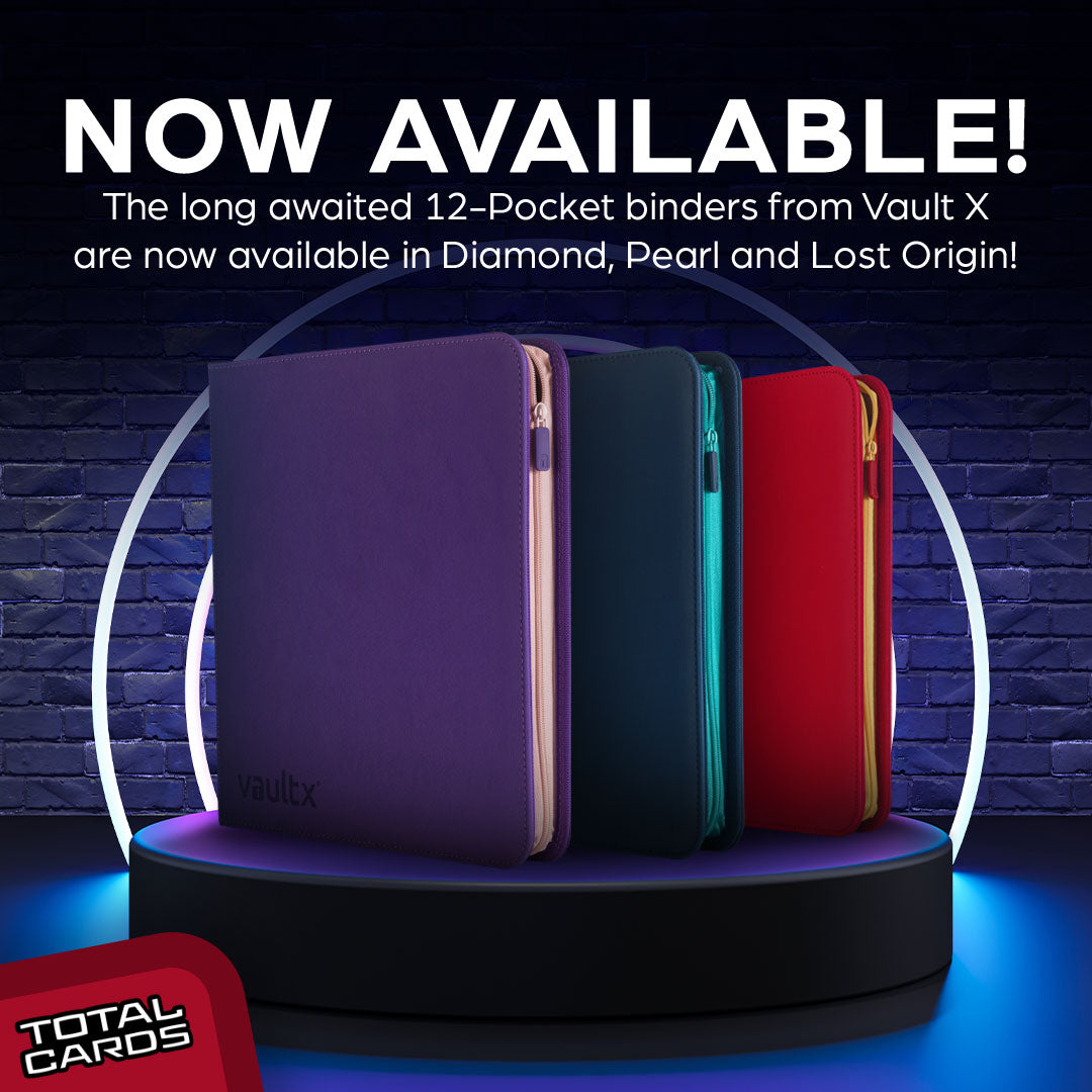 Exclusive 12 Pocket Binders now available!