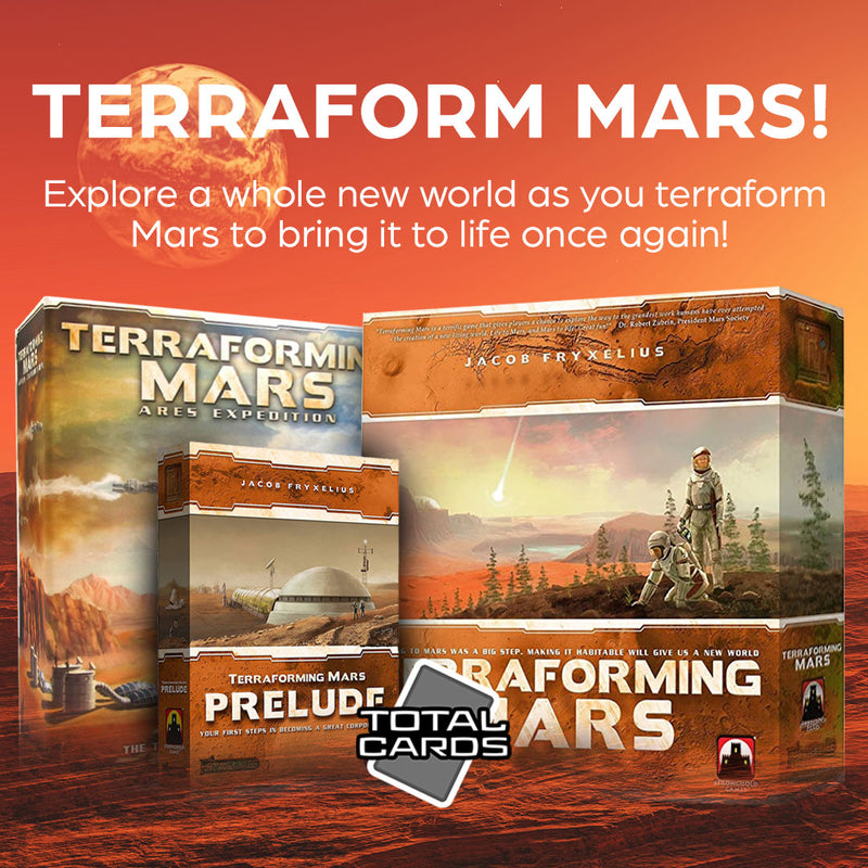 Travel to the Red Planet in Terraforming Mars!