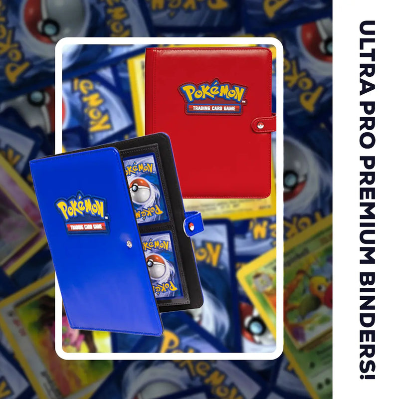 Nostalgic Premium Pokemon Binders releasing soon!