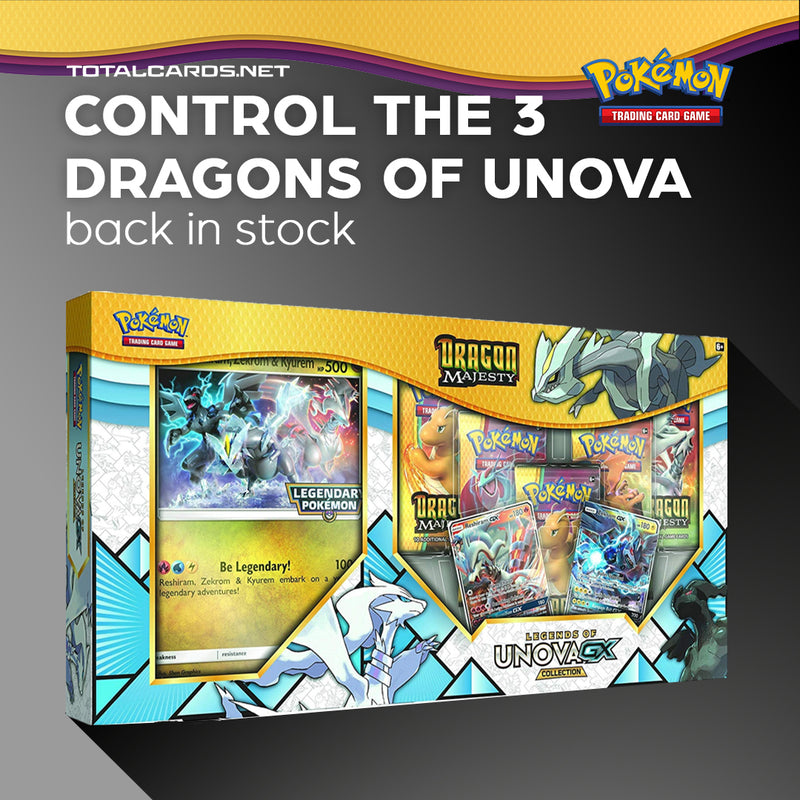 Pokémon Legends of Unova GX Back in Stock