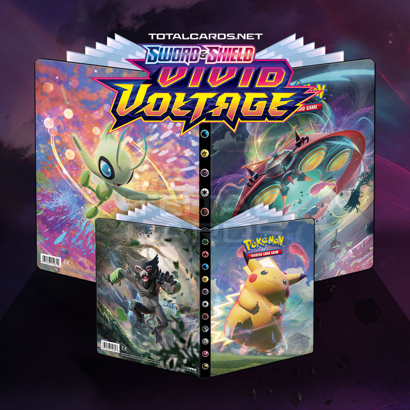 Pokemon Vivid Voltage Portfolios Revealed!!!