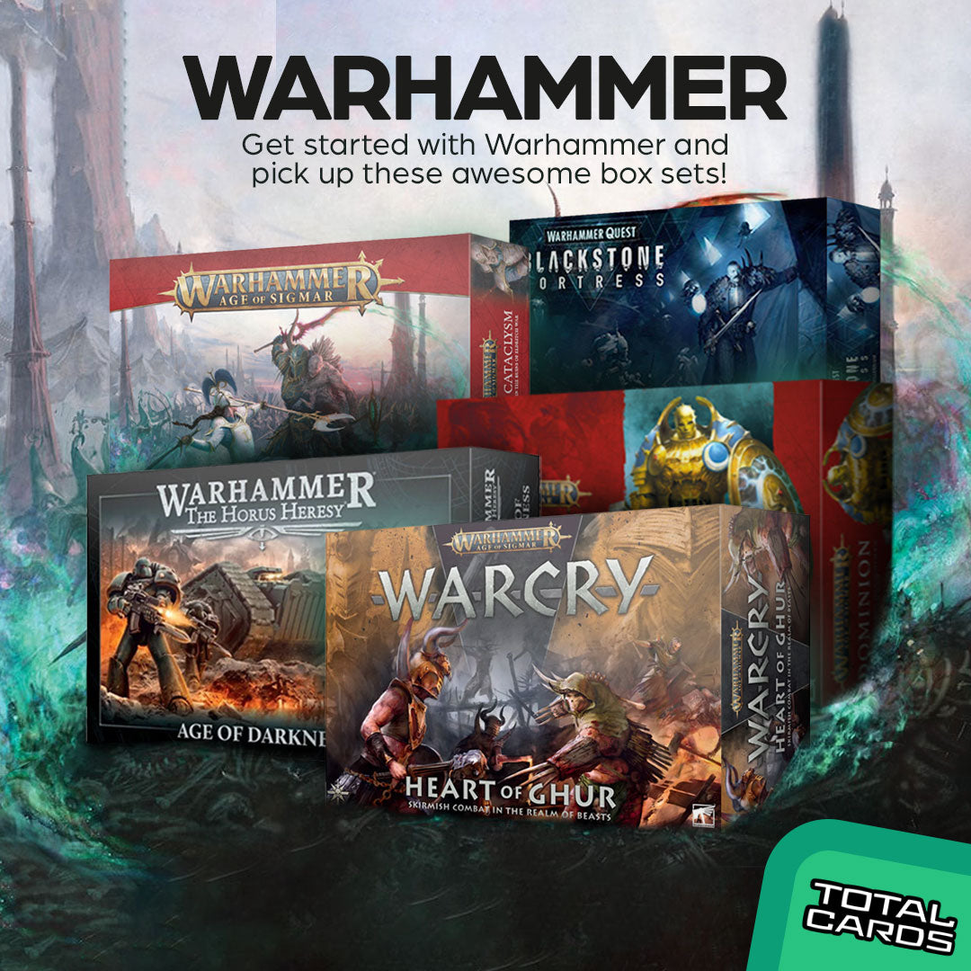 Get started with Warhammer box sets!