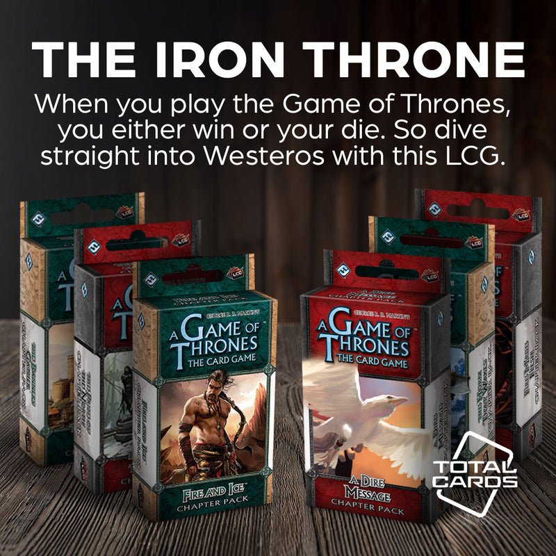 Fight for the Iron Throne in the Game of Thrones Living Card Game!