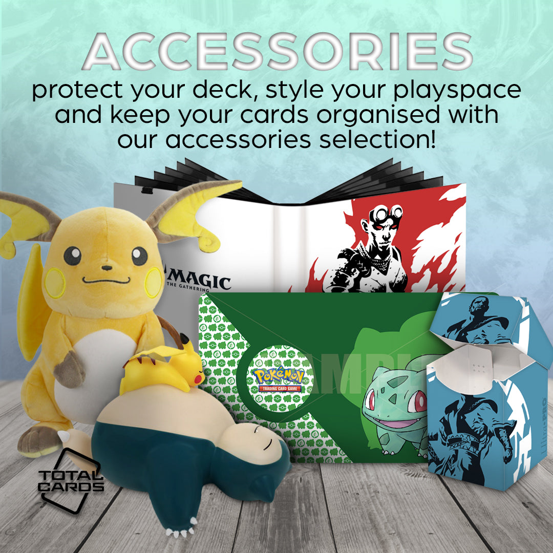 Keep your cards safe with an array of accessories!