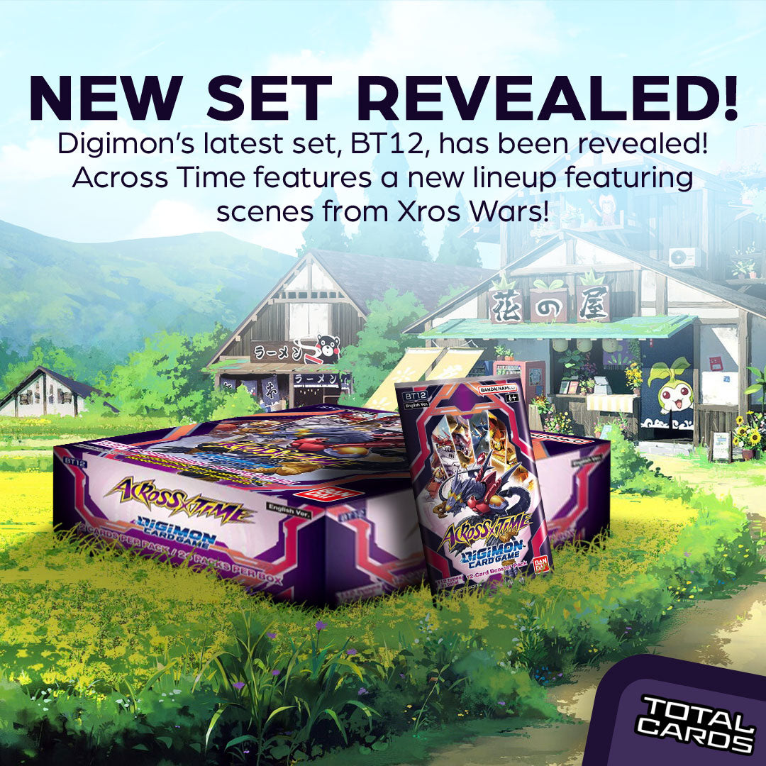 Digimon BT12 announced as Across Time!