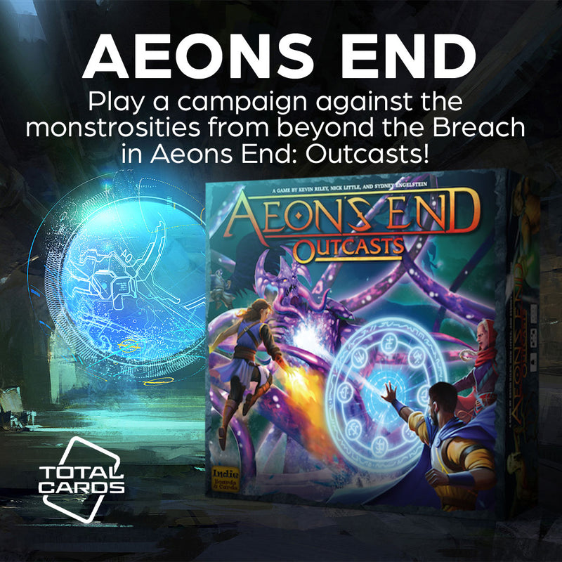 Defeat the monstrosities in Aeons End Outcasts!