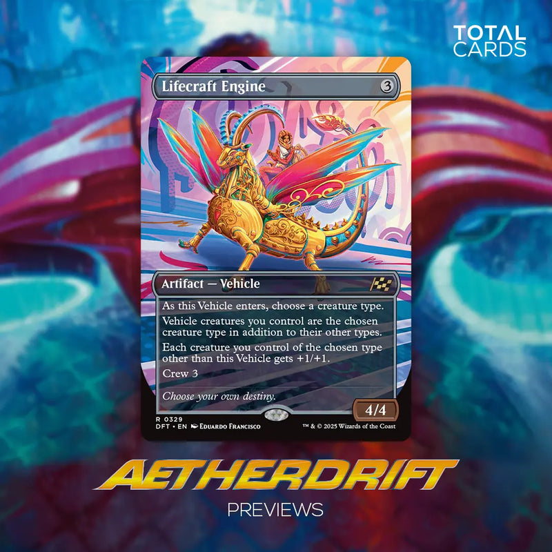 Magic the Gathering Aetherdrift Previews Begin! (Card List, Spoilers and more!)