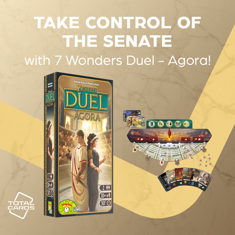 Control the senate in 7 Wonders Duel - Agora