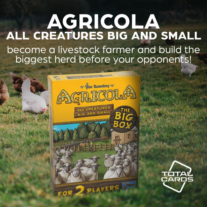 Take control of your menagerie in Agricola - All Creatures Big and Small!