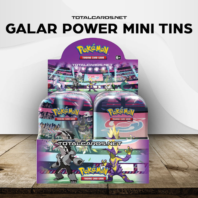 Pokemon Galar Power Mini Tins Revealed!!!
