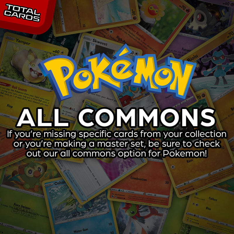 Build your Pokemon collection with All Common Bundles!