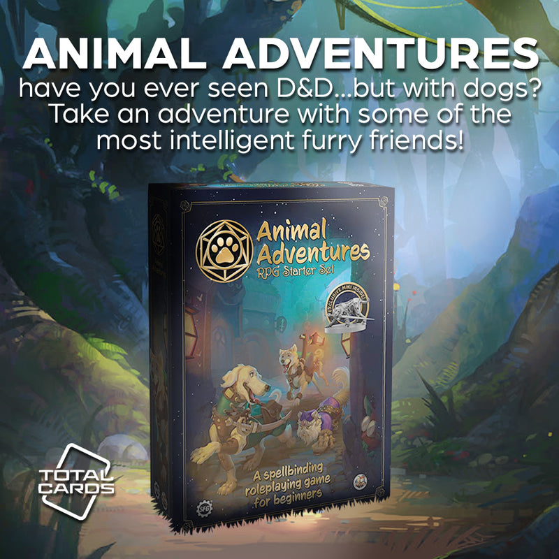 Play as cats & dogs in Animal Adventures for 5th edition!