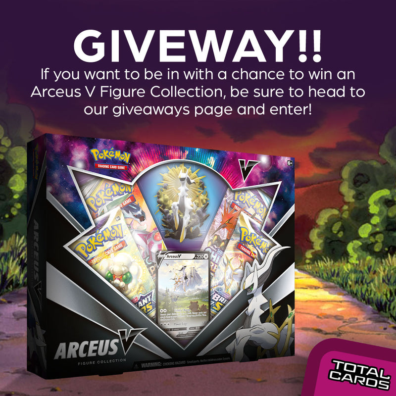 Pokemon Arceus V Figure Collection - Giveaway!