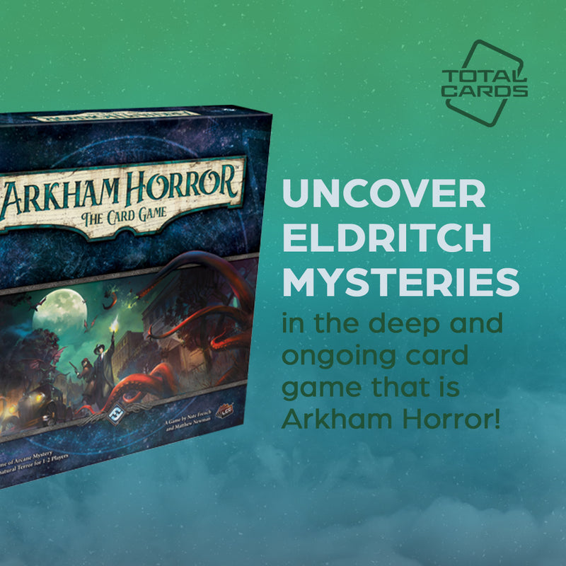 Uncover eldritch mysteries in the Arkham Horror card game!