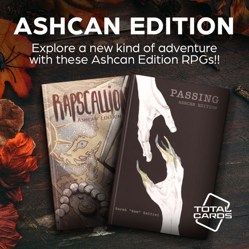 Experience a new kind of RPG with Ashcan Editions!