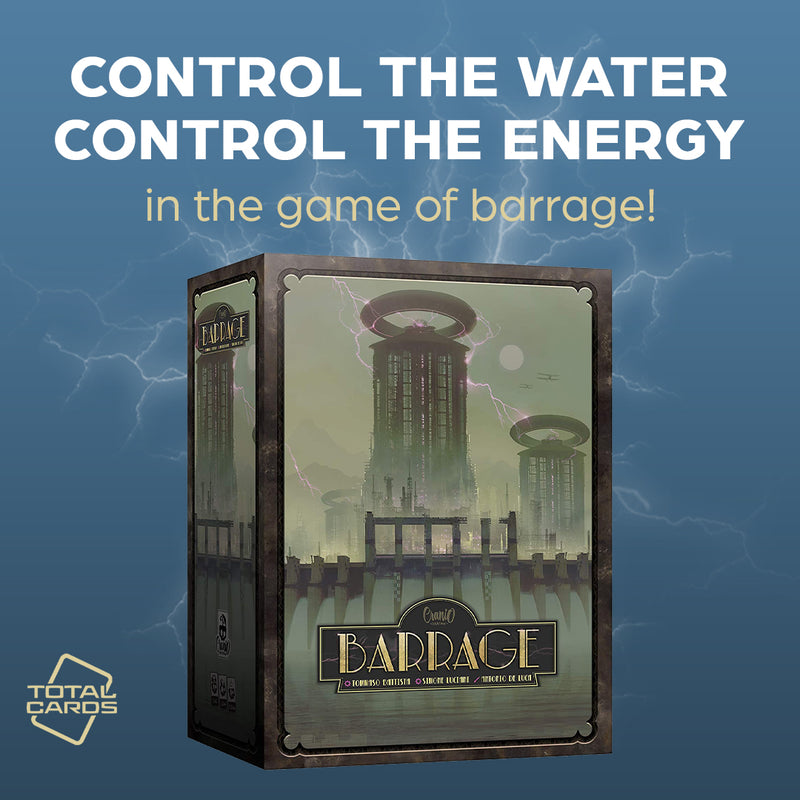 Control the water in Barrage!