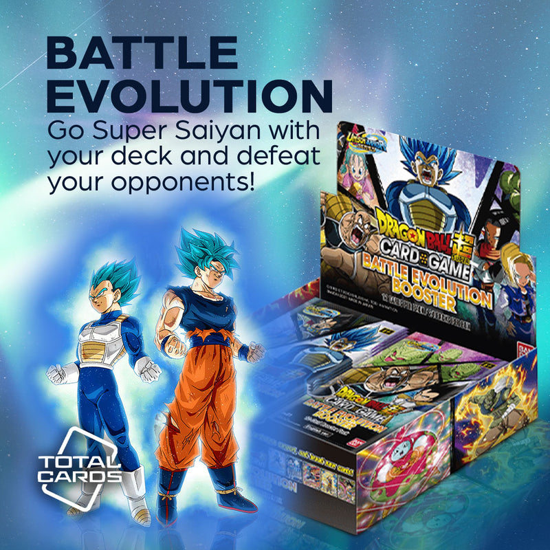 Reach the peak of power with Battle Evolution from Dragon Ball Super!