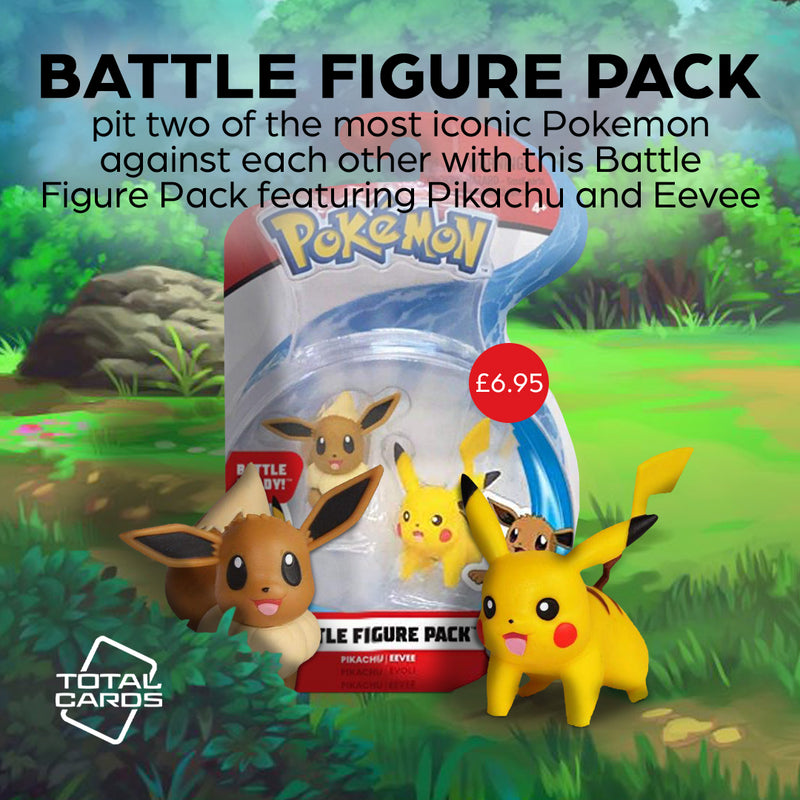 Unleash the power of these Pokemon - Battle Mini Figures!