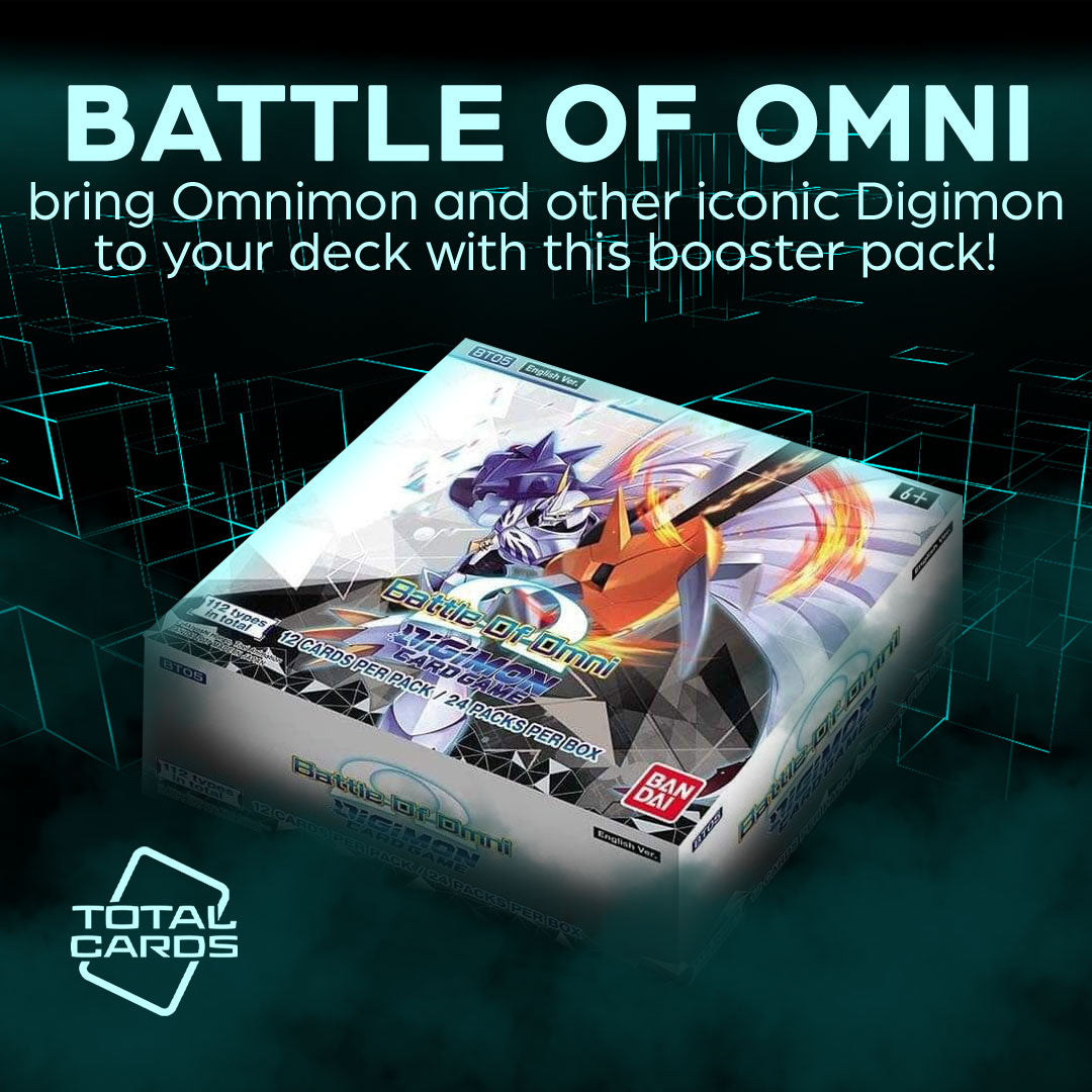 Take Digimon to the next level with the Battle of Omni!