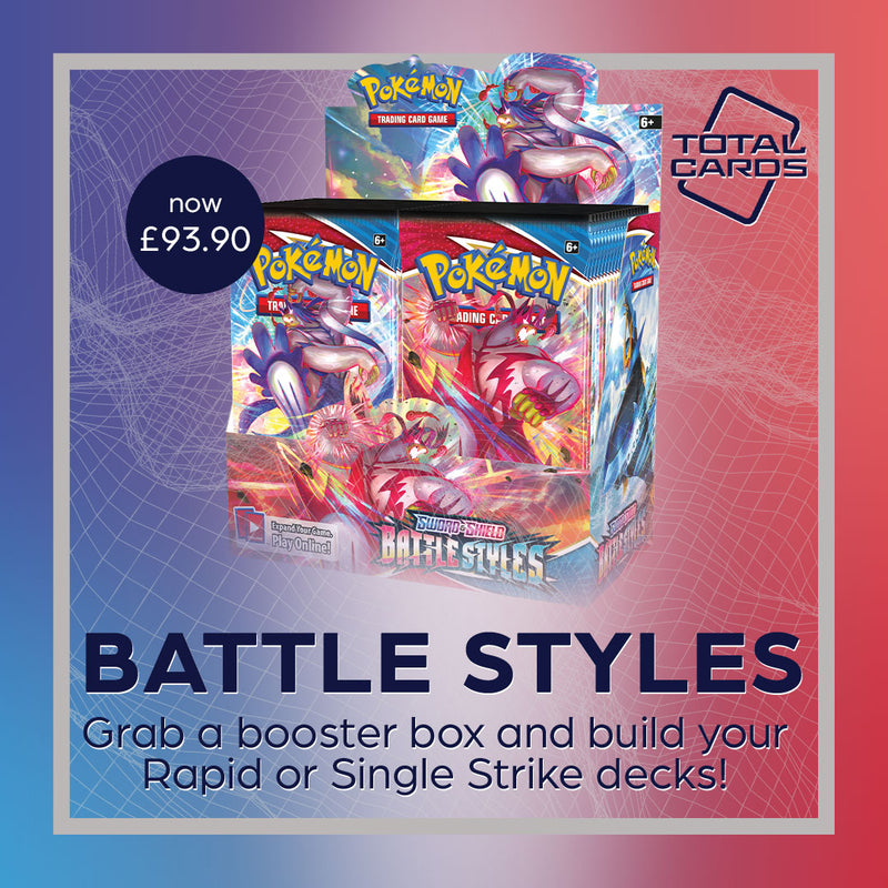 Grab a Battle Styles Booster Box and dominate your opponent!