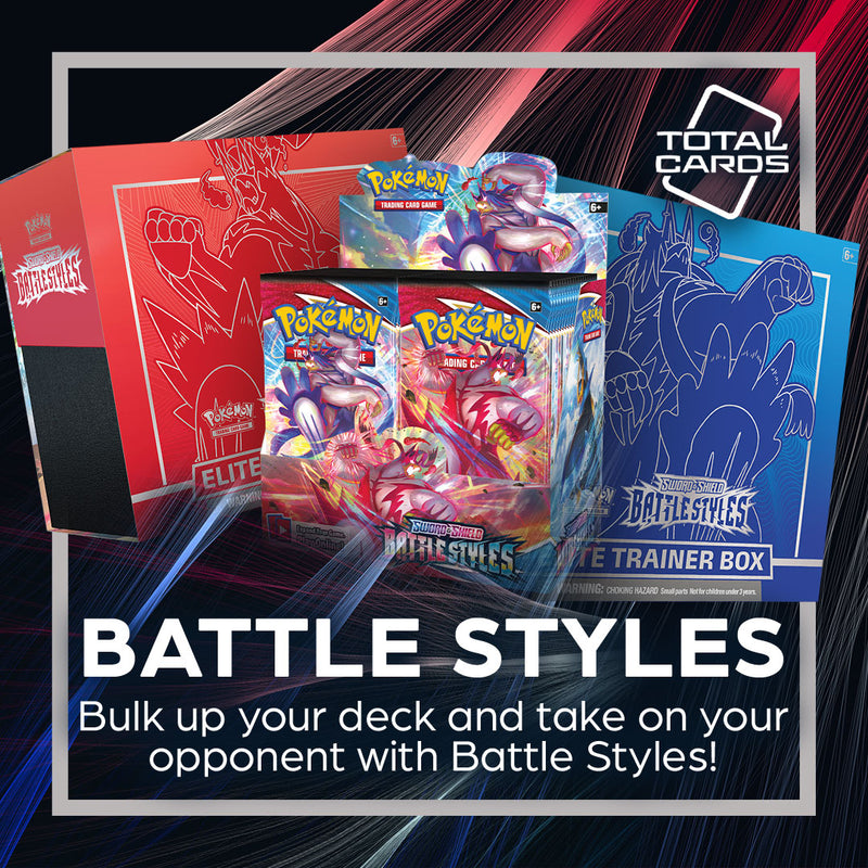 Enter the ring with a Battle Styles Booster Box!