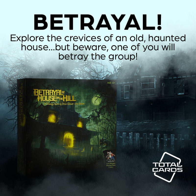 Bring horror to your table with Betrayal at House on the Hill!